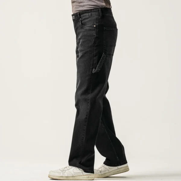 Mens Black Denim - Image 3