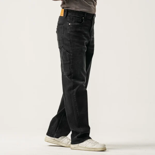 Mens Black Denim - Image 2